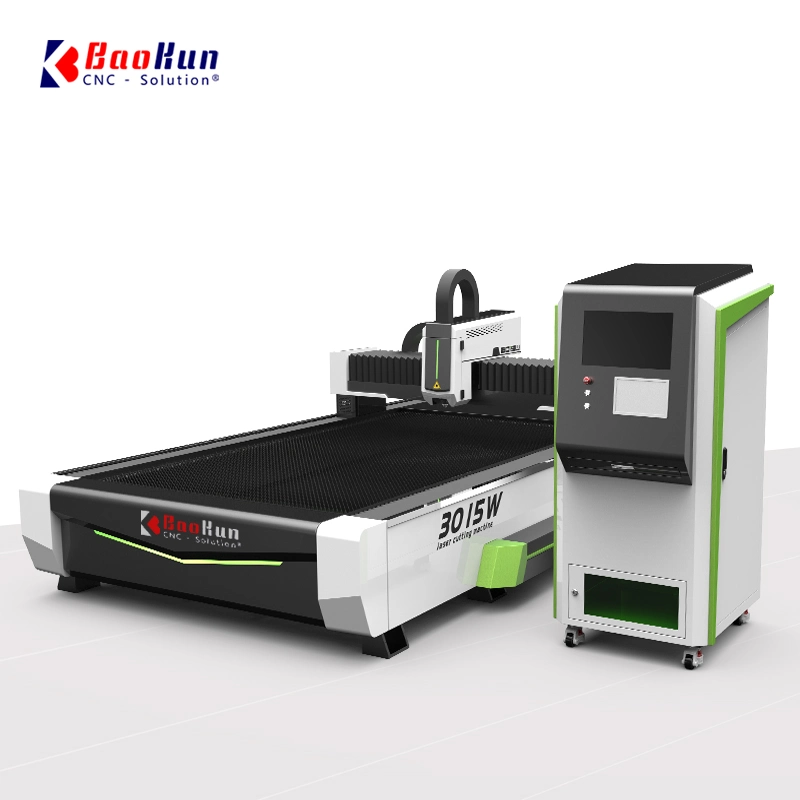 China Baokun Laser 4020 6020 6025 8025 Ipg Raycus 6kw 8kw 10kw 12kw CNC Fiber Laser Cutting Machine for Metal Sheet
