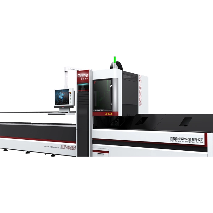 Acme 1000W 6m 9m 12m Steel CNC Metal Tube Pipe Fiber Laser Cutting Machine 6020