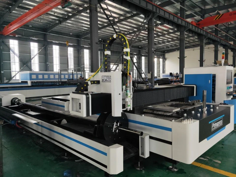 Sheet Metal Plate and Pipe CNC Fiber Laser Cutting Machine for Stainless Steel Tube