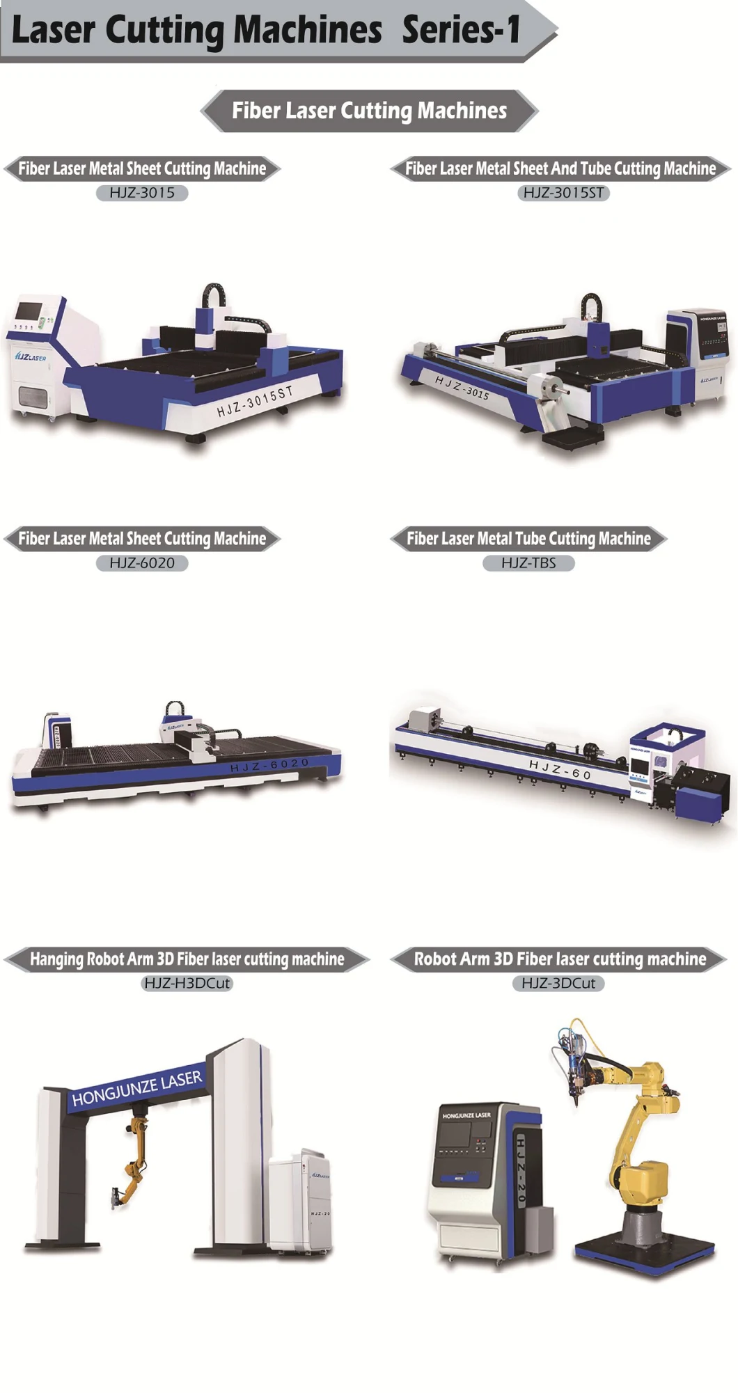 Hjz Laser 6m 9m Tube Laser Cutting Machine CNC Pipe Laser Cutting Machine with 3 Years Warranty