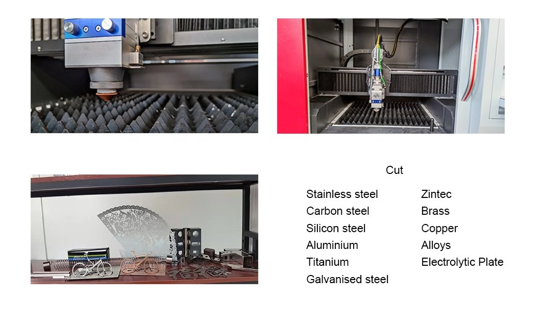 Fiber Laser Cutting Machine 6060 Small Compact Fiber Metal Cutter with Cypcut Fiber Metal Laser Cutter Precision Laser Cutting Machine Fiber Laser Cutting 1-3kw