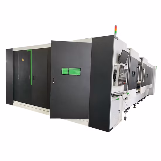 Découpeuse de laser de fibre de commande numérique par ordinateur de 1kw 1.5kw de vente directe d'usine de la Chine