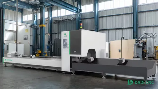 Fabricant de produits de la Chine 1,5 kw 2 kw haute vitesse en acier inoxydable carbone rond carré tube rectangle machine de découpe au laser pour les matériels